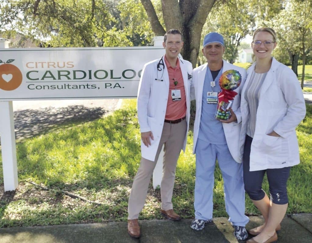 One of Dr. Bernard Topi’s Healthcare Heroes nominations is brief but says it all: “Excellent interventionist. Brilliant physician. Thank you, Dr. Topi for saving my life!”

A board-certified interventional cardiologist with Citrus Cardiology Consultants, Topi performs cardiac catheterizations and vascular procedures. He is passionate about helping his patients improve their quality of life.