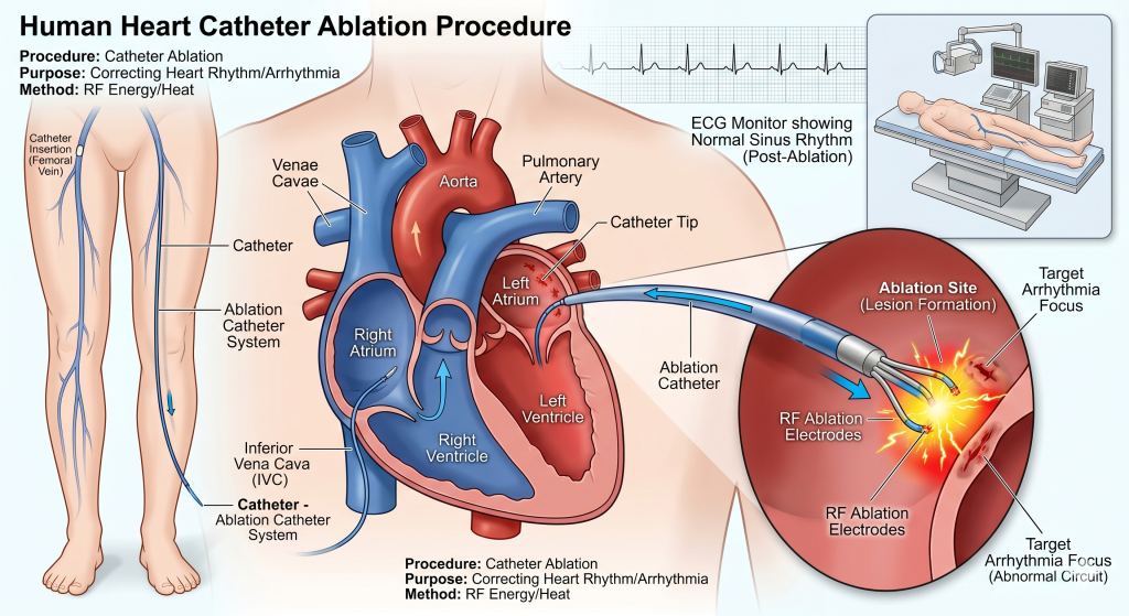 heart catheter ablation heart catheter ablation
