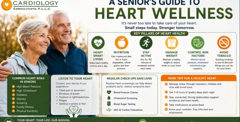 A Complete Senior’s Guide to Heart Wellness